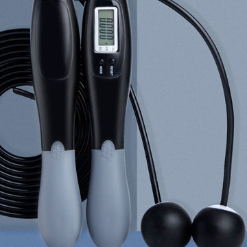Corde à sauter électronique à comptage Modèle intelligent à double usage Corde à sauter sans fil Exercice de remise en forme